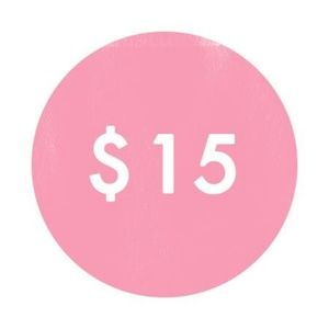 15 Flash sale! Everything must go!